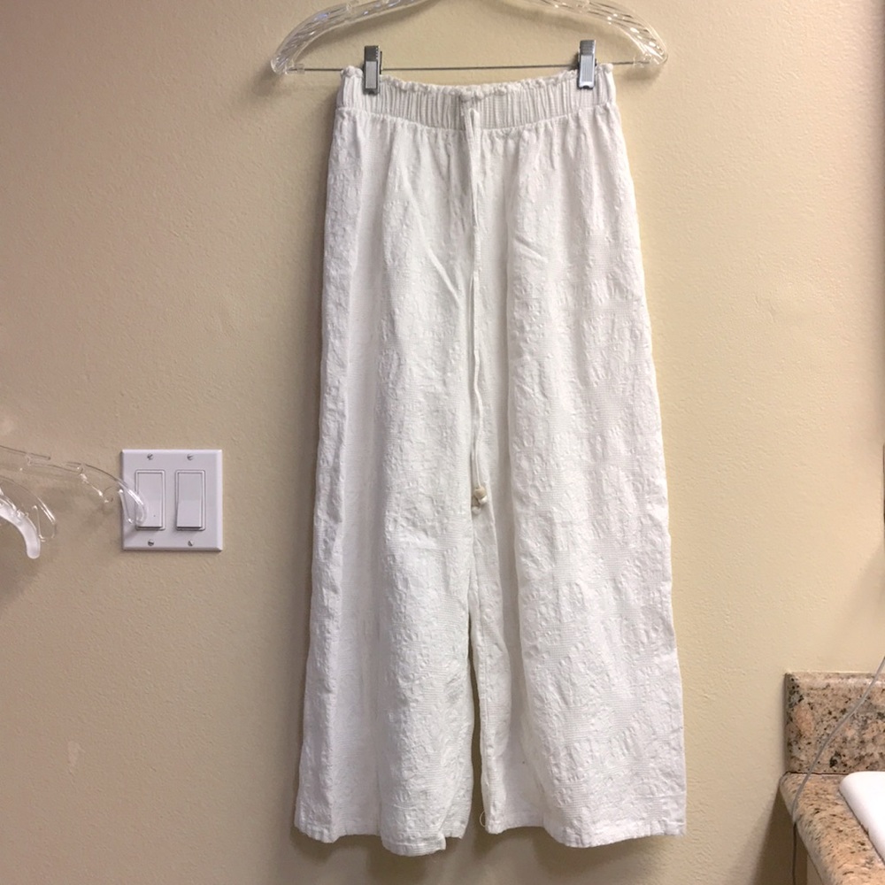 Coco cabana White Crop pants